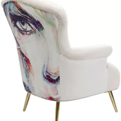 KARE Design Sessel Portrait Creme- Sessel
