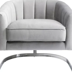 KARE Design Sessel Pure Elegance Grau- Sessel