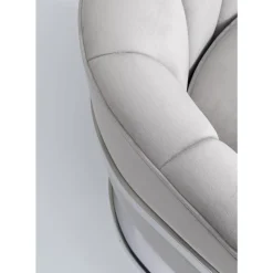 KARE Design Sessel Pure Elegance Grau- Sessel