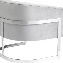 KARE Design Sessel Pure Elegance Grau- Sessel