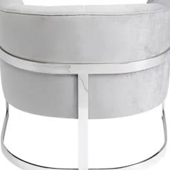 KARE Design Sessel Pure Elegance Grau- Sessel