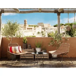 KARE Design Sessel Sansibar Lounge- Outdoormöbel