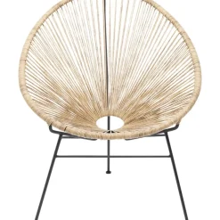 KARE Design Sessel Spaghetti Natur- Outdoormöbel