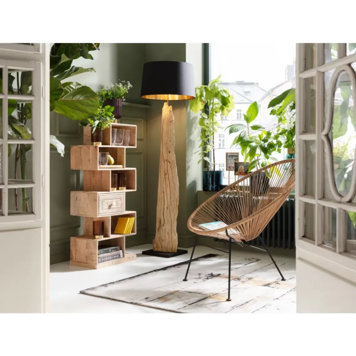 KARE Design Sessel Spaghetti Natur- Outdoormöbel