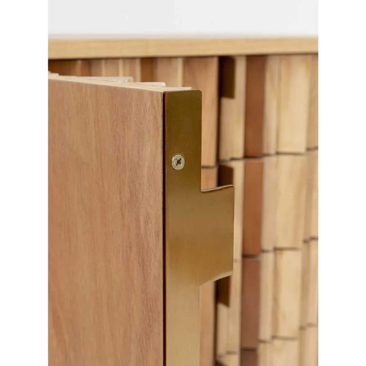 KARE Design Sideboard Concertina Natur 186X74Cm- Kommoden & Sideboards