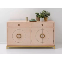 KARE Design Sideboard Disk Pink- Kommoden & Sideboards