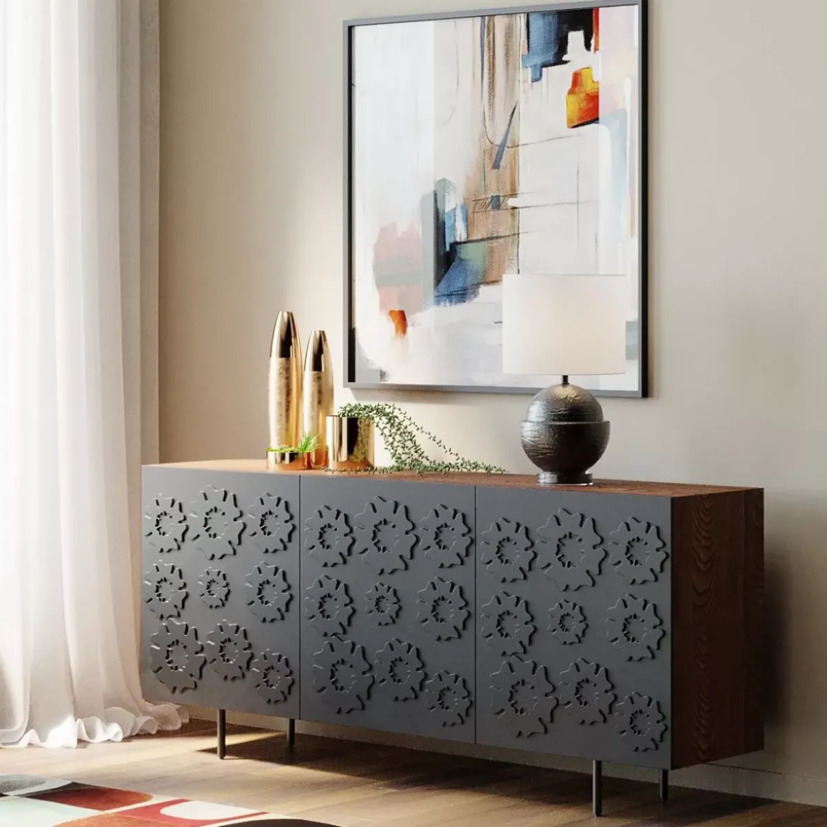 KARE Design Sideboard Fiori 160X75Cm- Kommoden & Sideboards
