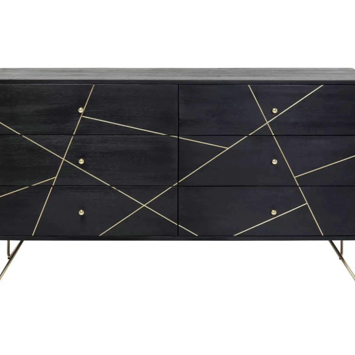 KARE Design Sideboard Gold Vein- Kommoden & Sideboards
