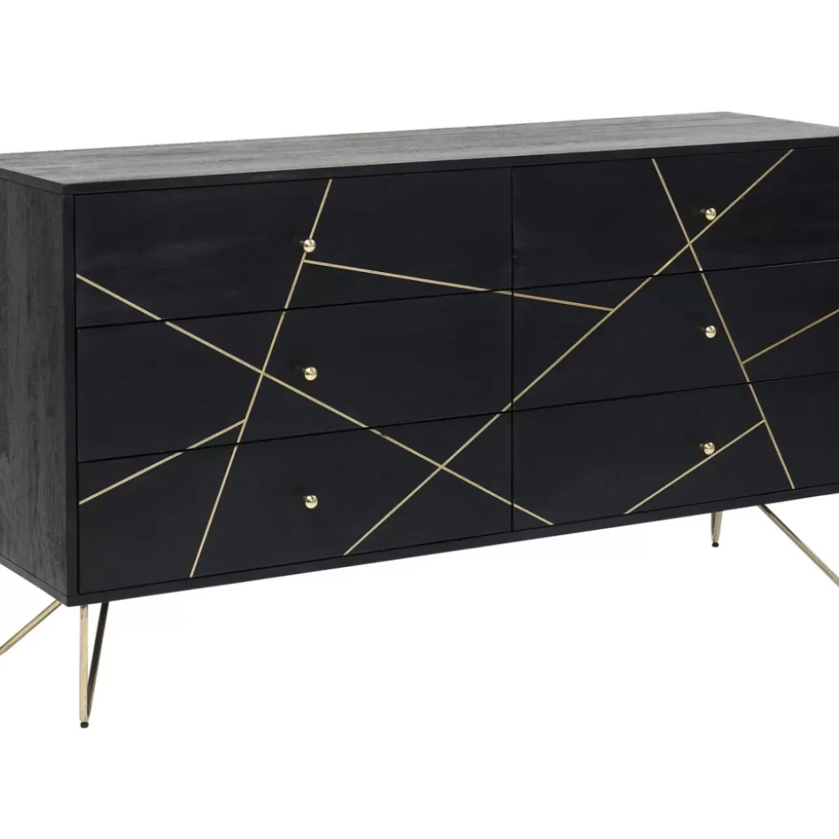 KARE Design Sideboard Gold Vein- Kommoden & Sideboards