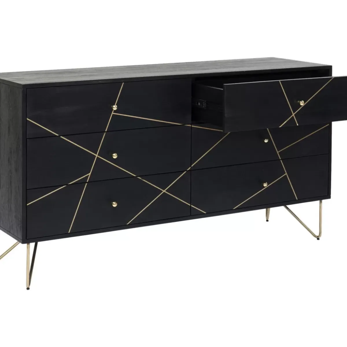 KARE Design Sideboard Gold Vein- Kommoden & Sideboards