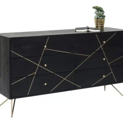 KARE Design Sideboard Gold Vein- Kommoden & Sideboards