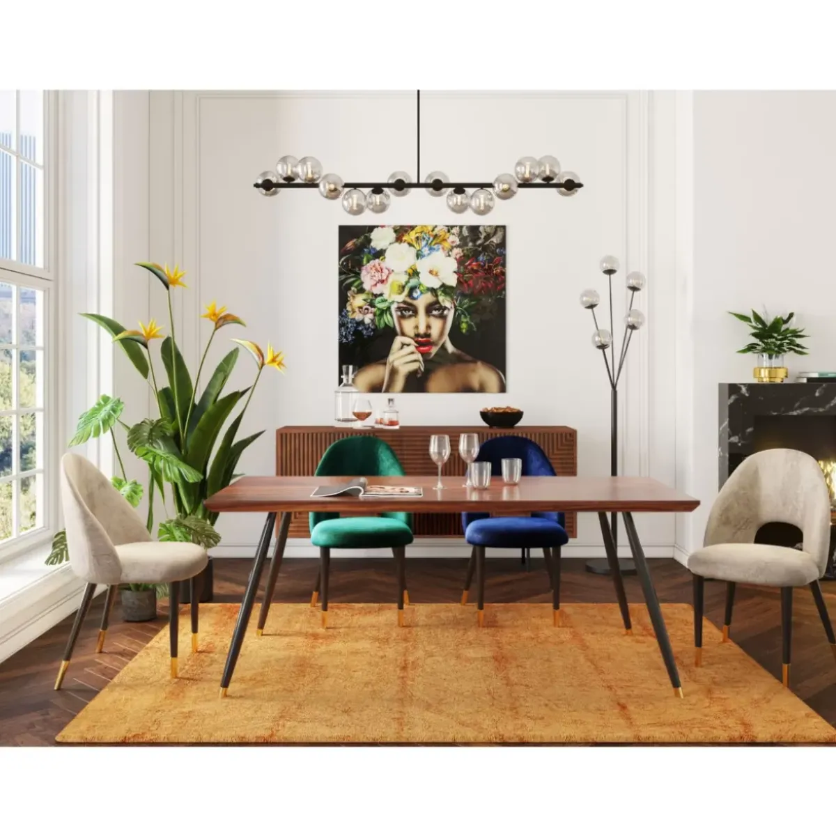 KARE Design Sideboard Grooves- Kommoden & Sideboards