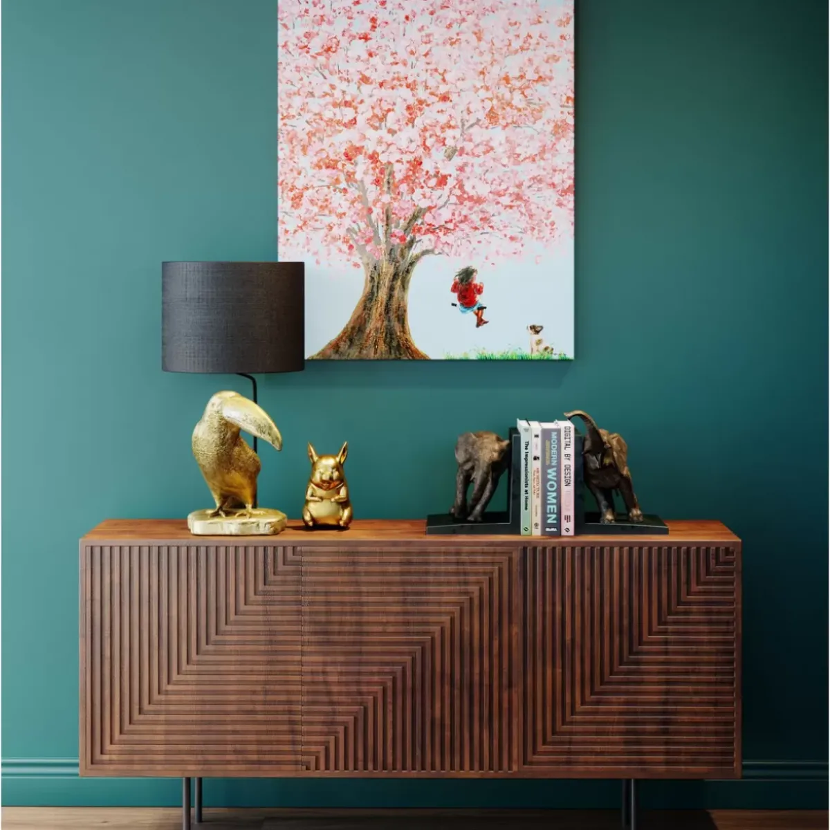 KARE Design Sideboard Grooves- Kommoden & Sideboards