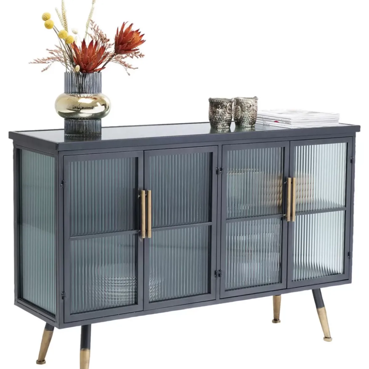 KARE Design Sideboard La Gomera 4 Turen- Kommoden & Sideboards