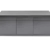 KARE Design Sideboard Luxury Push Grau- Kommoden & Sideboards