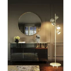 KARE Design Sideboard Luxury Push Grau- Kommoden & Sideboards