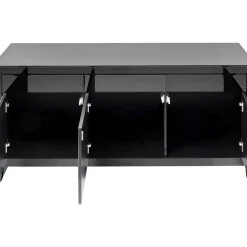 KARE Design Sideboard Luxury Push Grau- Kommoden & Sideboards