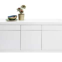 KARE Design Sideboard Luxury Push Weiss- Kommoden & Sideboards