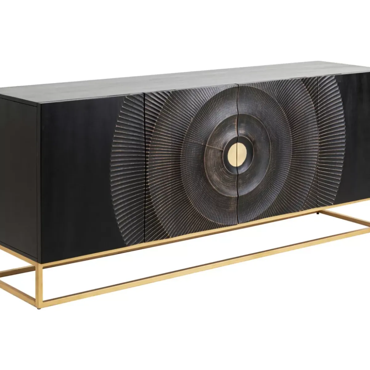 KARE Design Sideboard Madeira Dunkel 177X75Cm- Kommoden & Sideboards