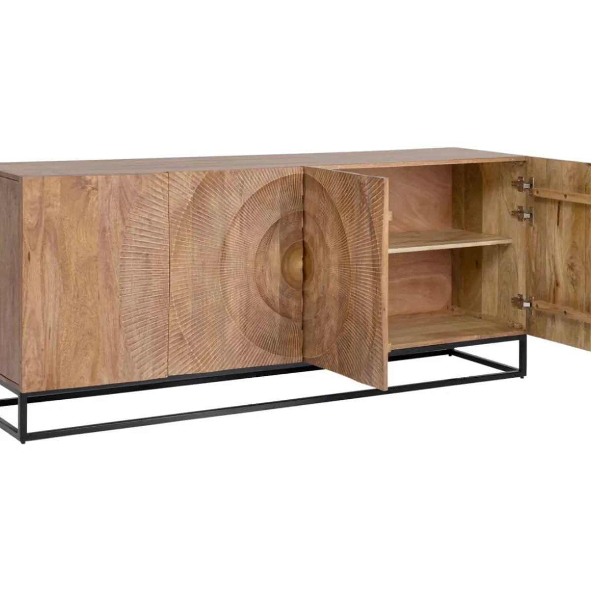 KARE Design Sideboard Madeira Hell 177X75Cm- Kommoden & Sideboards