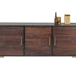KARE Design Sideboard Olbia Dunkel 160X77Cm- Kommoden & Sideboards