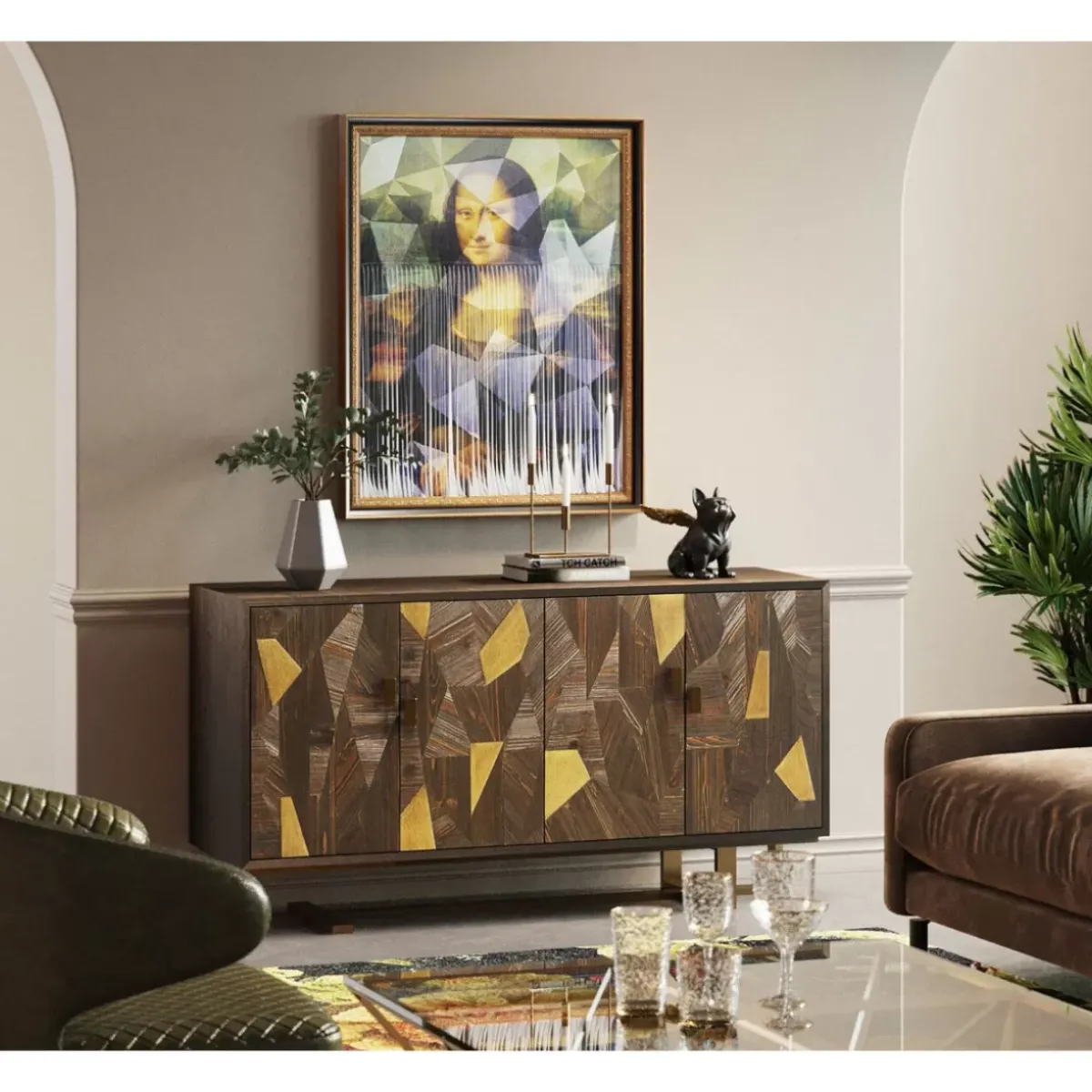 KARE Design Sideboard Salerno 180X83Cm- Kommoden & Sideboards