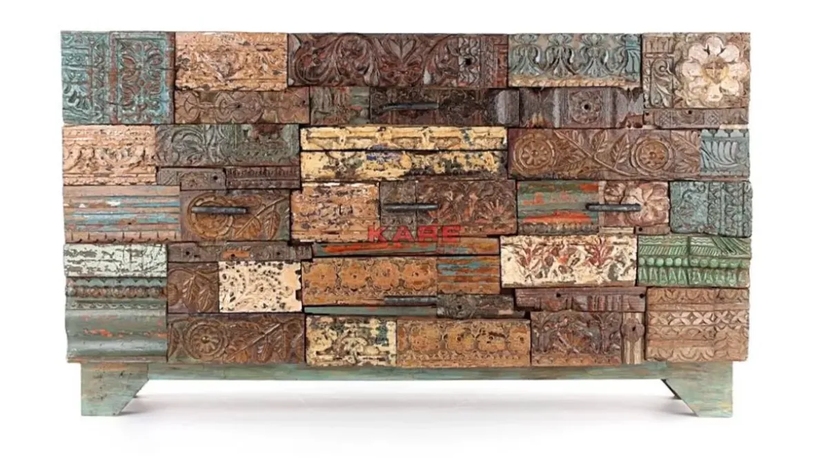 KARE Design Sideboard Shanti Surprise Puzzle- Kommoden & Sideboards