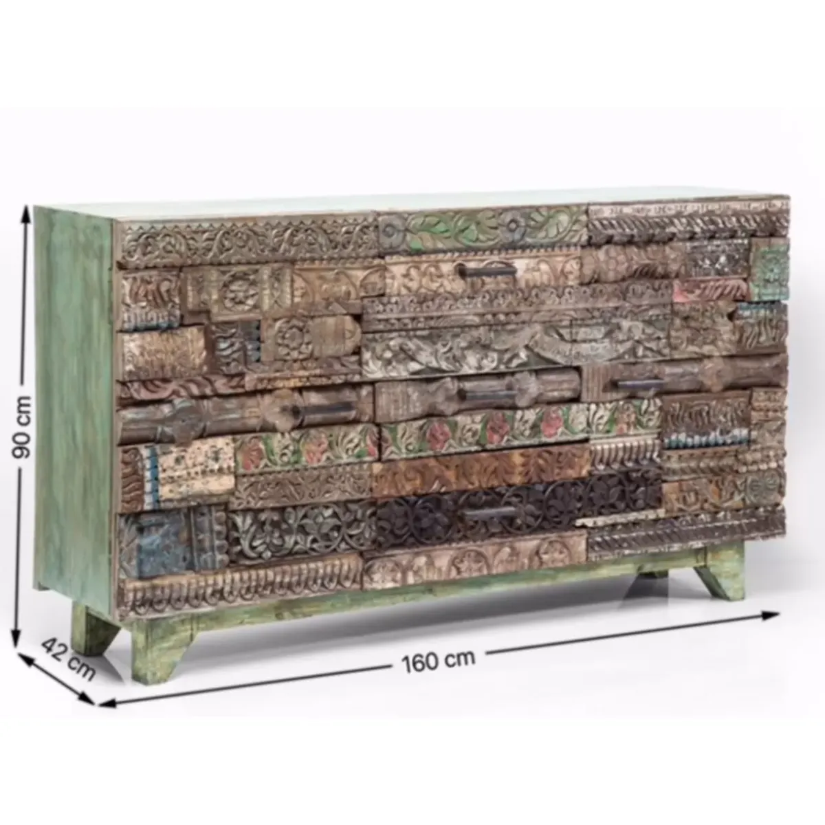 KARE Design Sideboard Shanti Surprise Puzzle- Kommoden & Sideboards