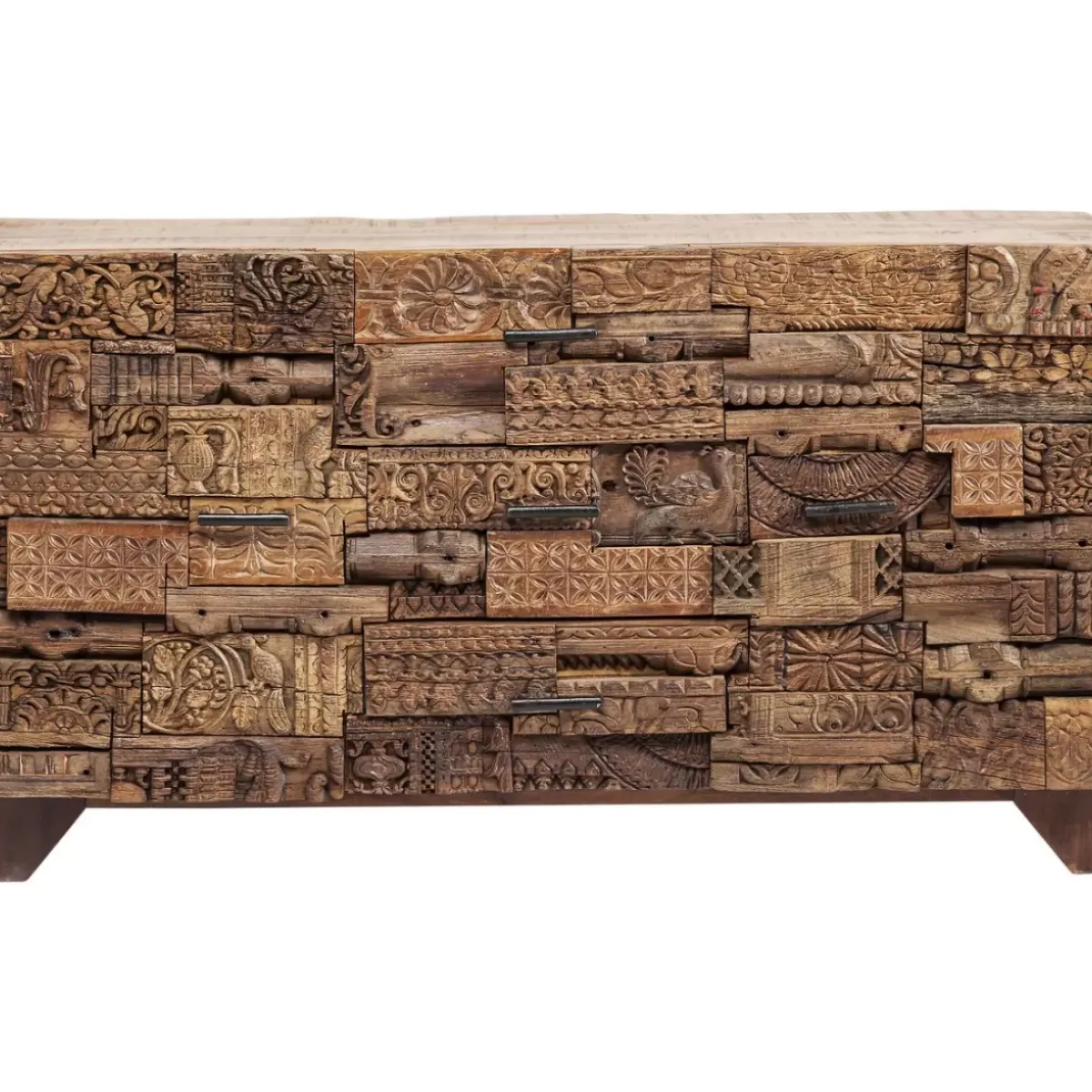 KARE Design Sideboard Shanti Surprise Puzzle Nature- Kommoden & Sideboards