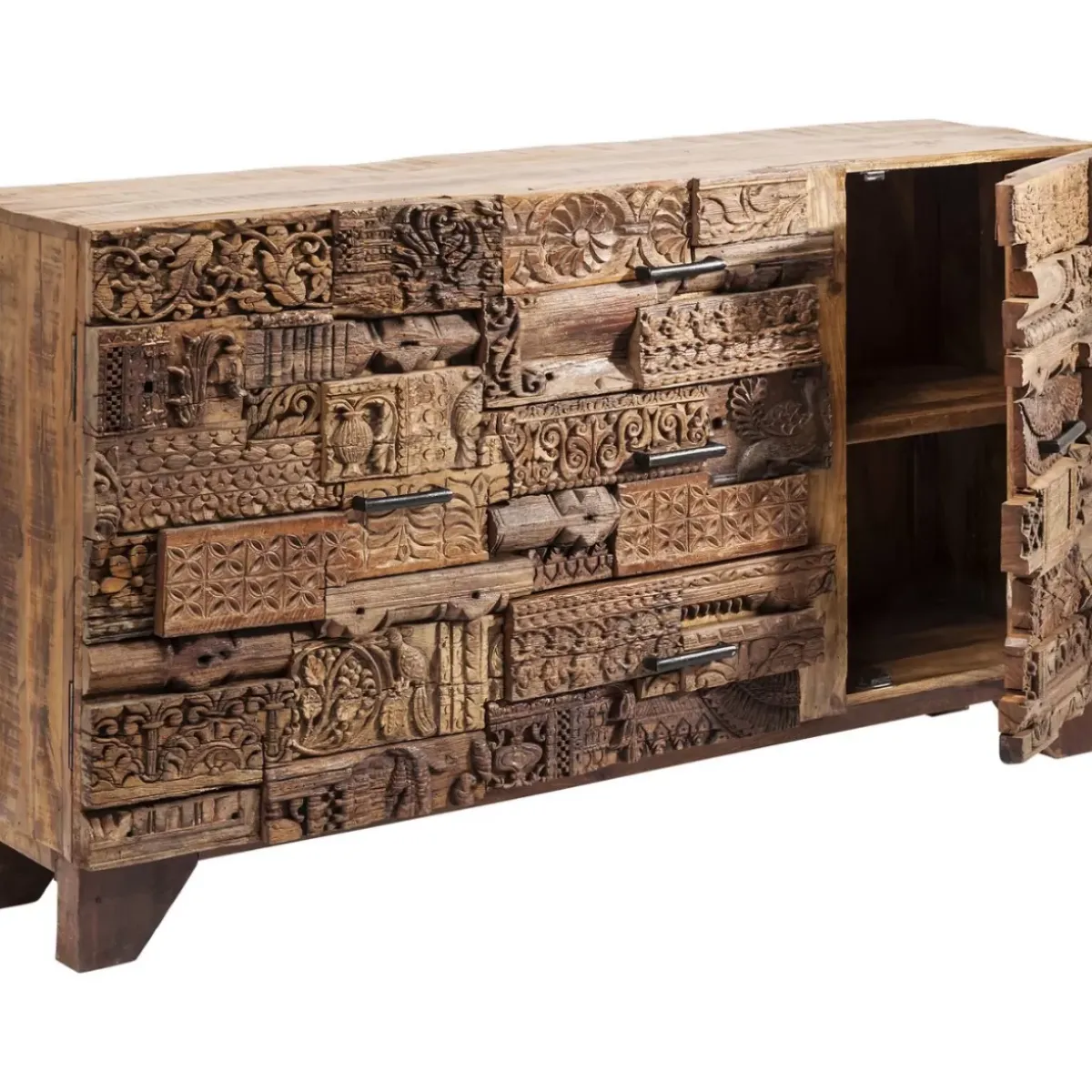 KARE Design Sideboard Shanti Surprise Puzzle Nature- Kommoden & Sideboards