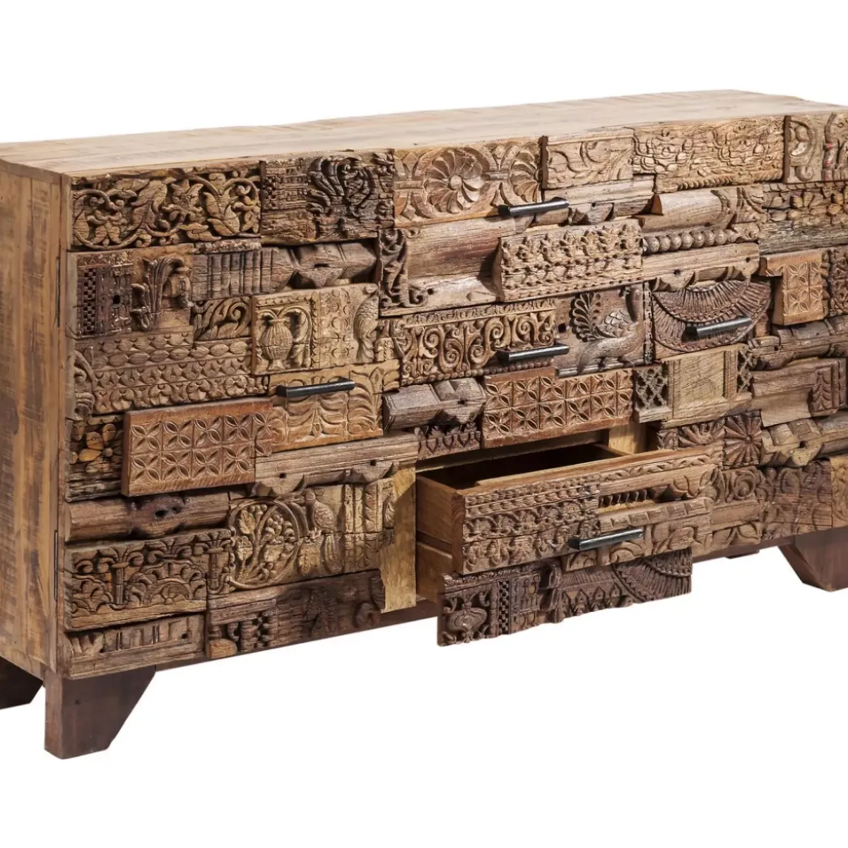 KARE Design Sideboard Shanti Surprise Puzzle Nature- Kommoden & Sideboards