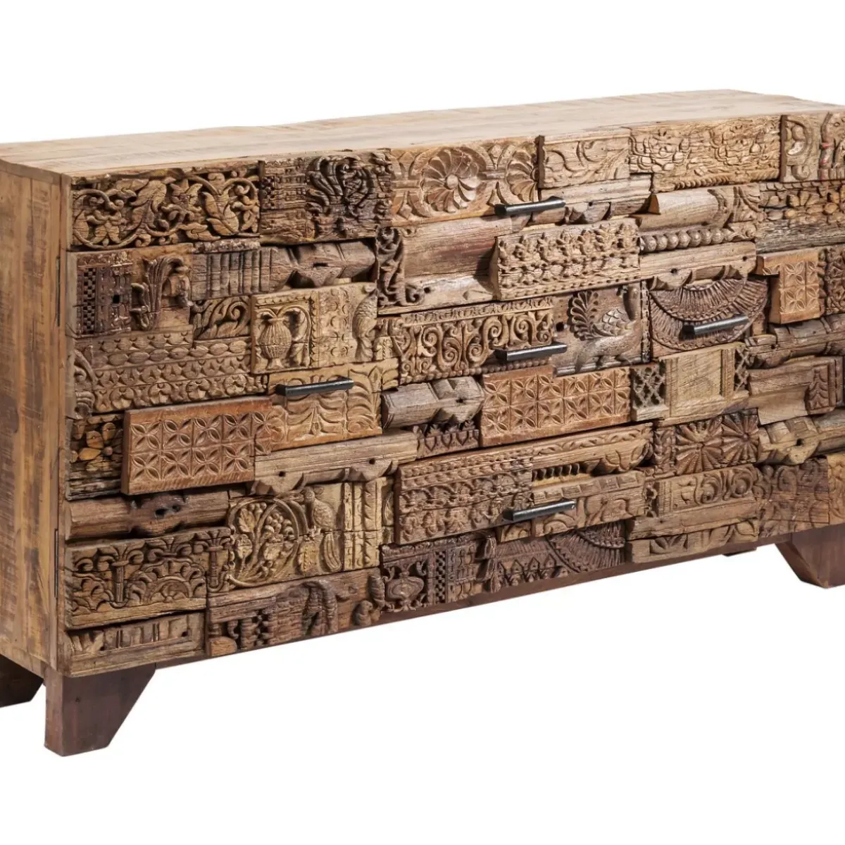 KARE Design Sideboard Shanti Surprise Puzzle Nature- Kommoden & Sideboards