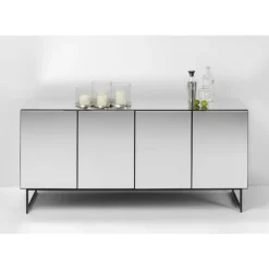 KARE Design Sideboard Soran Schwarz 160X45Cm- Kommoden & Sideboards