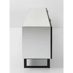 KARE Design Sideboard Soran Schwarz 160X45Cm- Kommoden & Sideboards