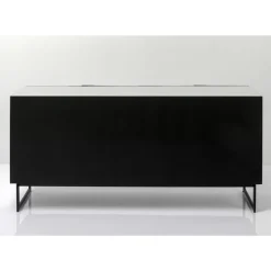KARE Design Sideboard Soran Schwarz 160X45Cm- Kommoden & Sideboards