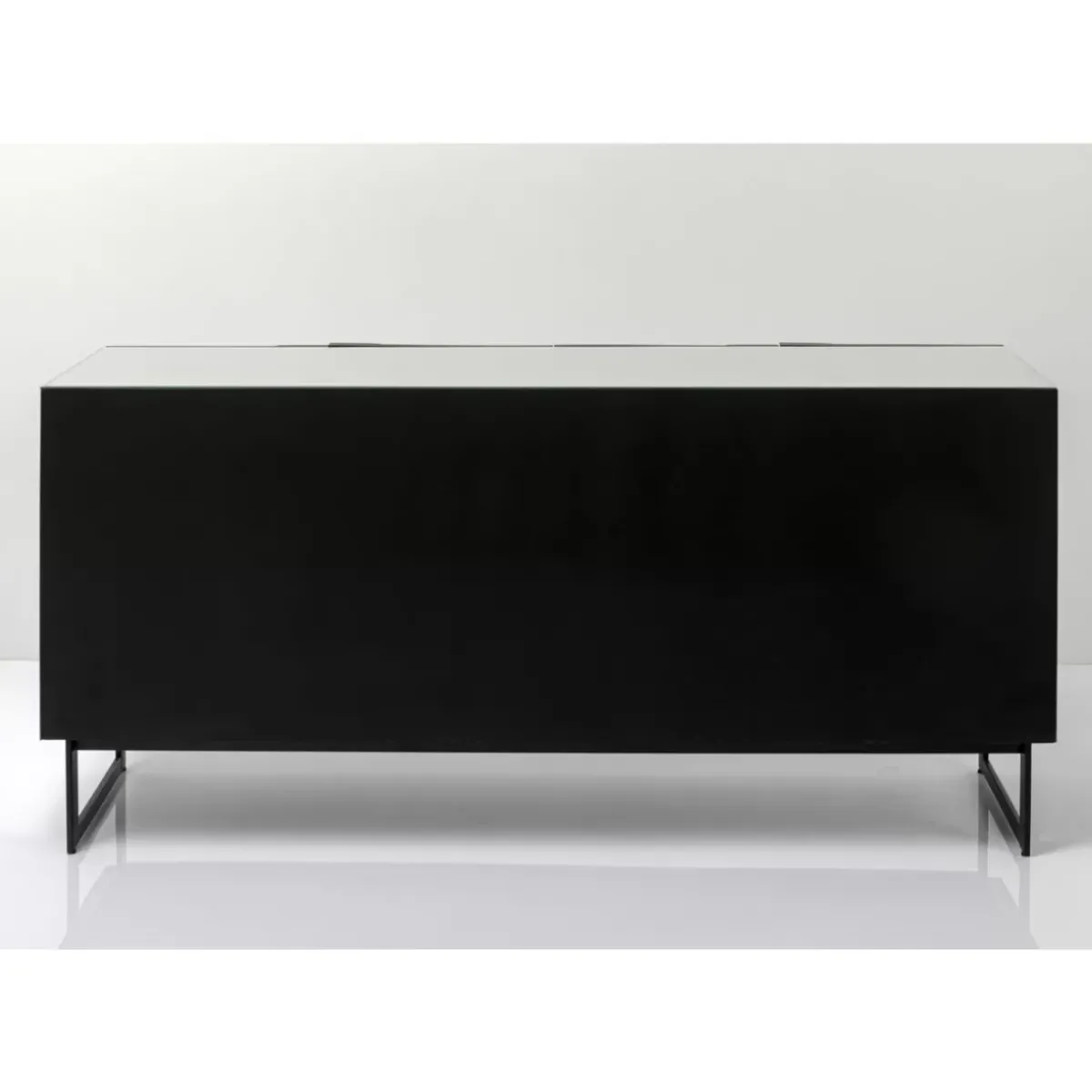 KARE Design Sideboard Soran Schwarz 160X45Cm- Kommoden & Sideboards