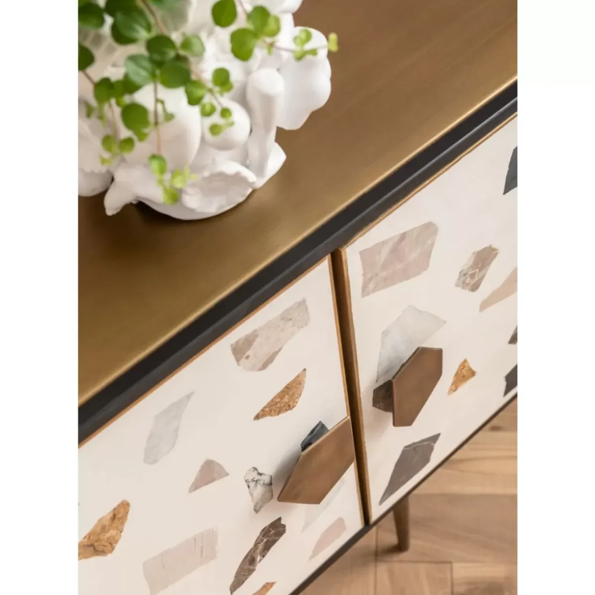 KARE Design Sideboard Terrazzo 183Cm- Kommoden & Sideboards