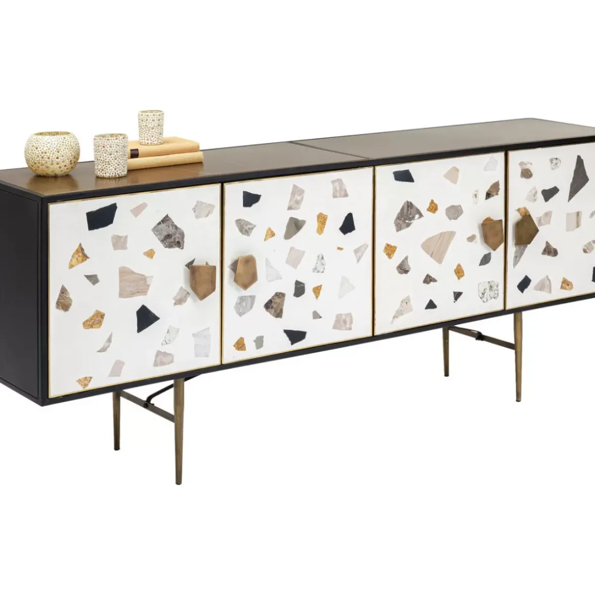 KARE Design Sideboard Terrazzo 183Cm- Kommoden & Sideboards