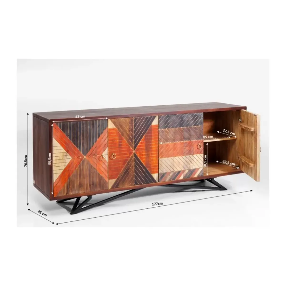 KARE Design Sideboard Tomahawk- Kommoden & Sideboards
