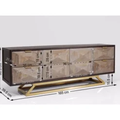 KARE Design Sideboard Triangolo- Kommoden & Sideboards