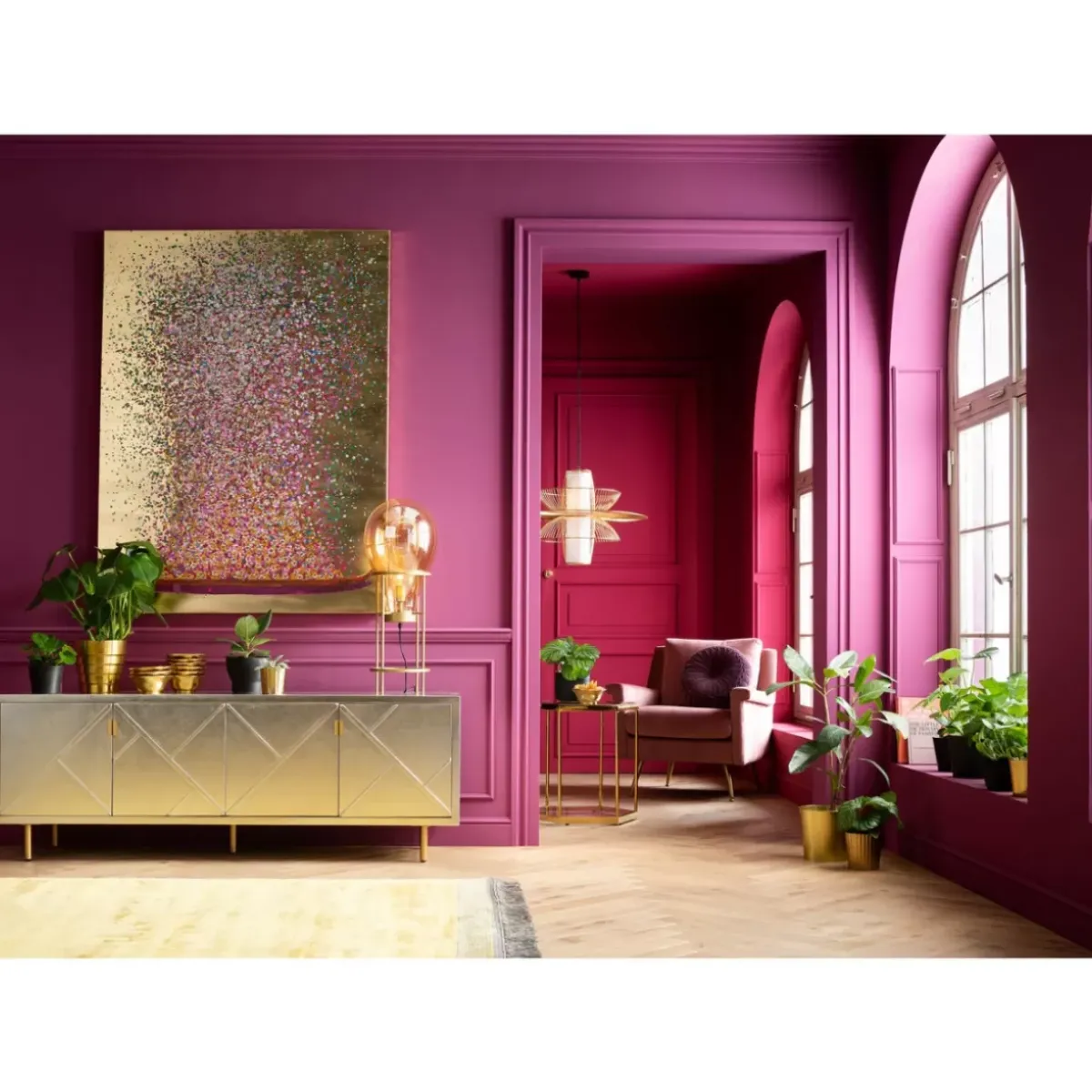 KARE Design Sideboard Venice Triangle 180- Kommoden & Sideboards