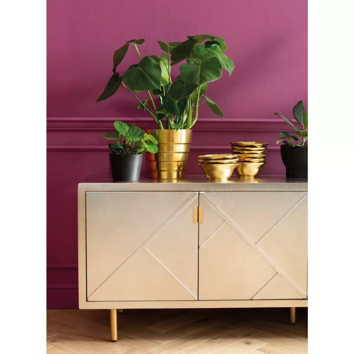 KARE Design Sideboard Venice Triangle 180- Kommoden & Sideboards