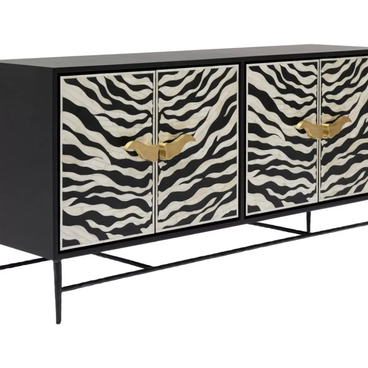KARE Design Sideboard Zebra 160X80Cm- Kommoden & Sideboards