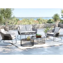 KARE Design Sitzgruppe Bondi Beach (3/Tlg.)- Outdoormöbel