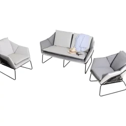 KARE Design Sitzgruppe Bondi Beach (3/Tlg.)- Outdoormöbel