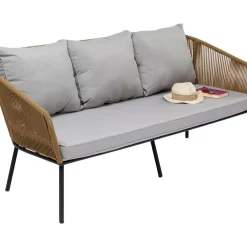 KARE Design Sitzgruppe Elba (4-Tlg.)- Outdoormöbel