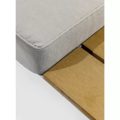 KARE Design Sitzgruppe Holiday Weiss (4-Tlg.)- Outdoormöbel