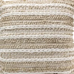 KARE Design Sitzkissen Loop Knit Beige 60X60Cm- Kissen