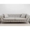 KARE Design Sofa Bellissima 3-Sitzer Beige 240Cm- Sofas & Couches