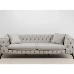 KARE Design Sofa Bellissima 3-Sitzer Beige 240Cm- Sofas & Couches